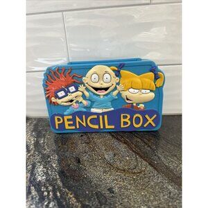 Rugrats Vintage 3D Pencil Box - Viacom International - 1998 - Nickelodeon- Retro